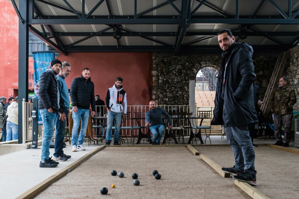 petanque pendant journée festive